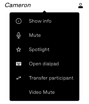 Participants location