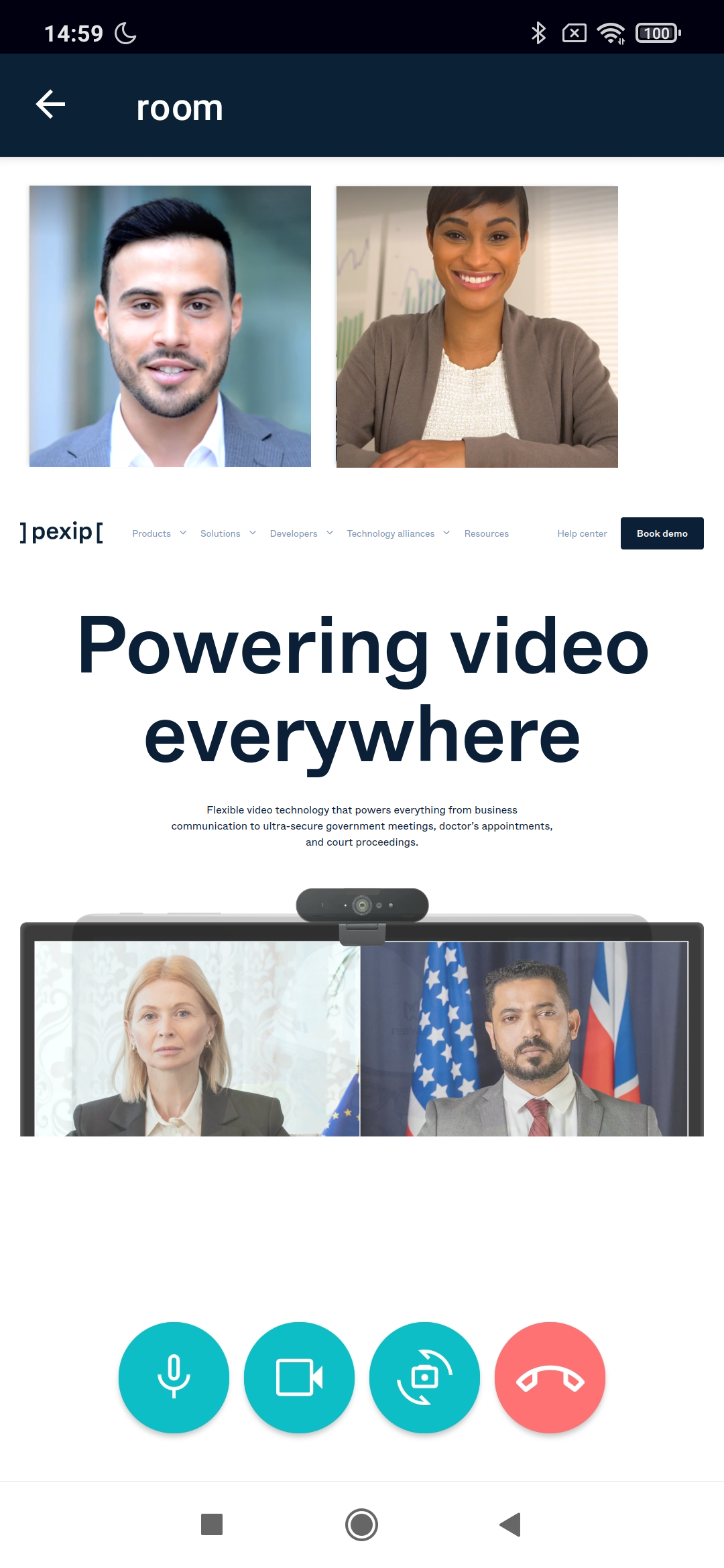 Receive Presentation