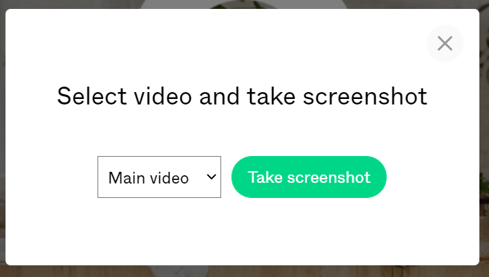 Example of the screenshot plugin